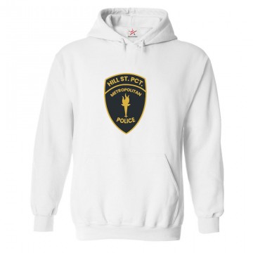 Hill ST. PCT. Metropolitan Police Classic Unisex Kids and Adults Pullover Hoodie for Crime Drama Lovers